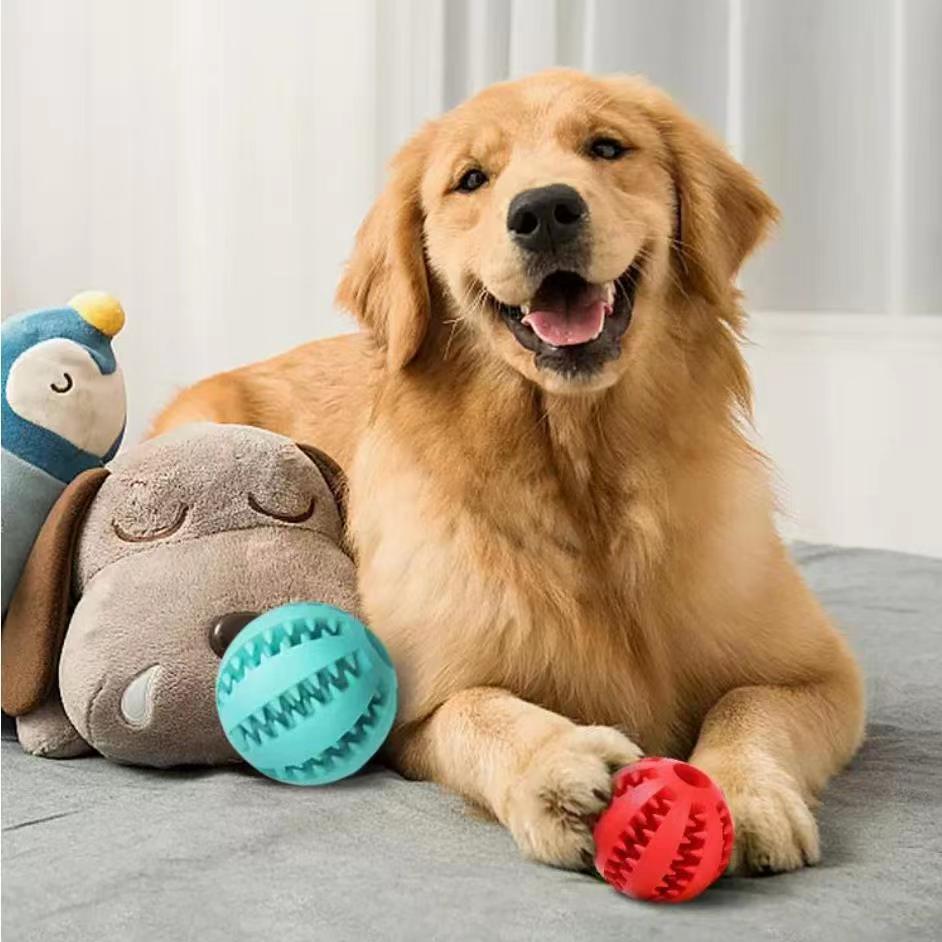 Interactive Hemp Rope Rubber Leaking Balls for Pets