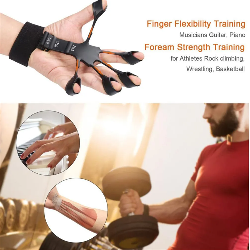 Silicone Finger Gripper Strength Trainer