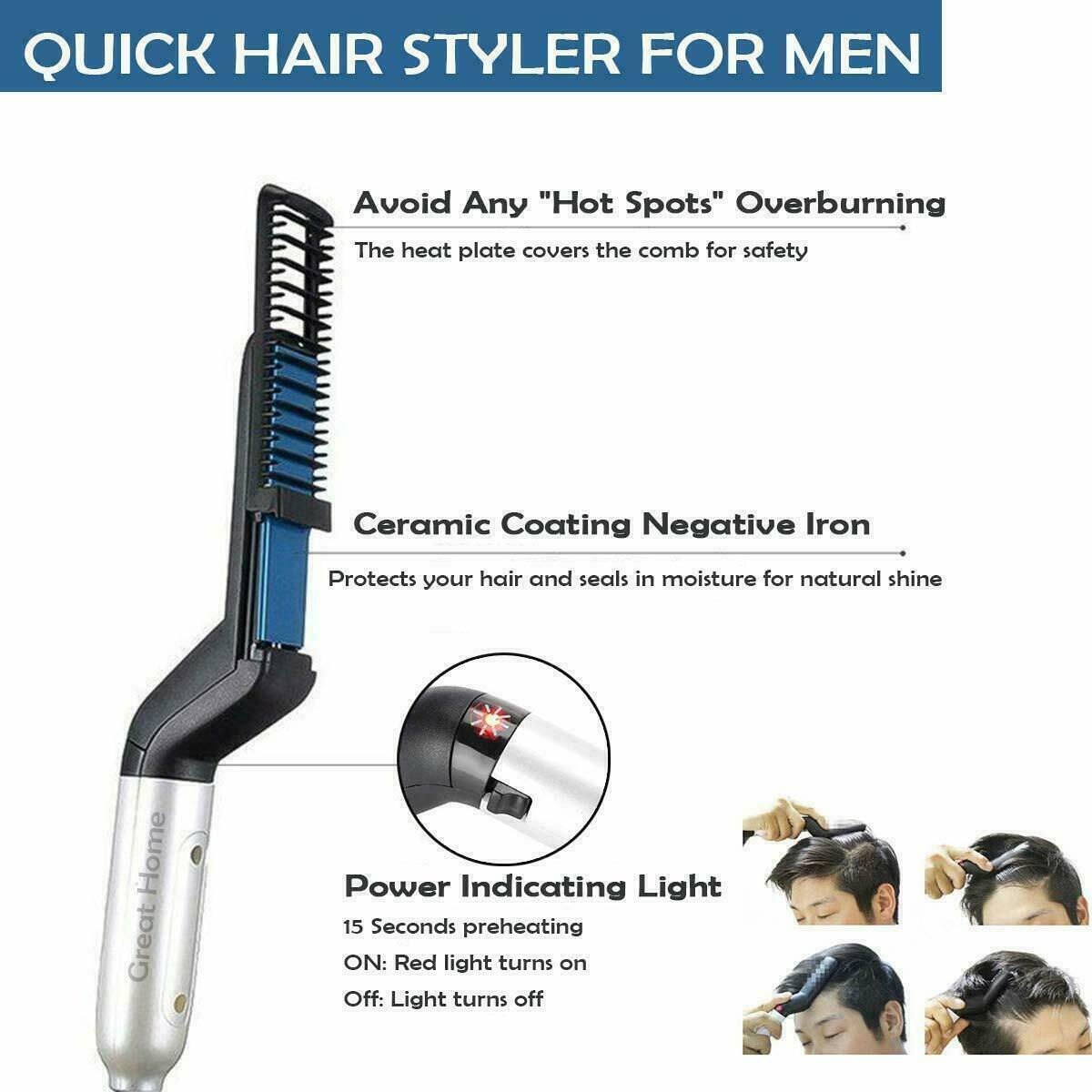 Men Hair Straightener