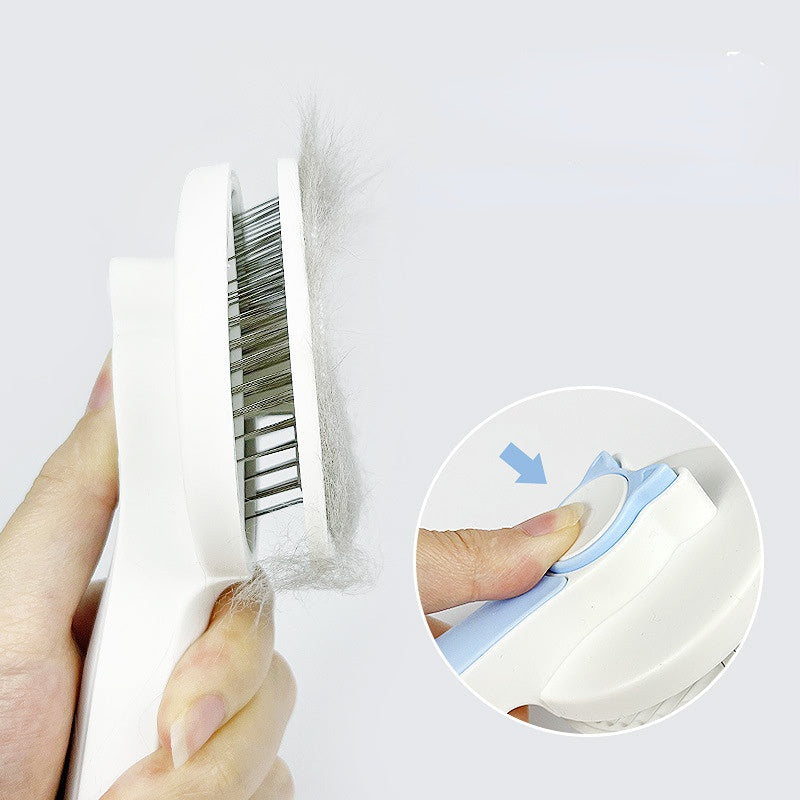 Pet Self Cleaning Hair Brush