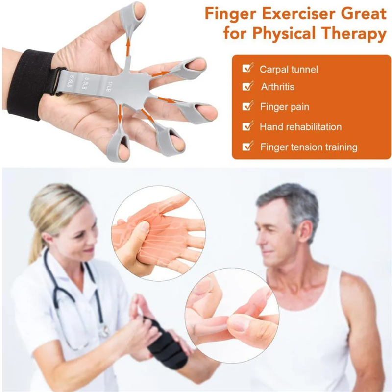 Silicone Finger Gripper Strength Trainer