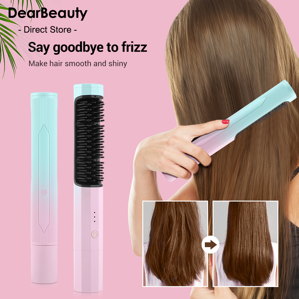 Rechargeable Wireless Hair Straightener