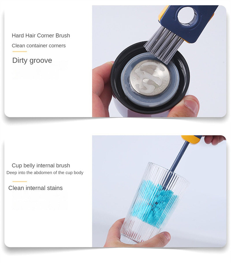 Multifunctional Bottle Cleaning Brush