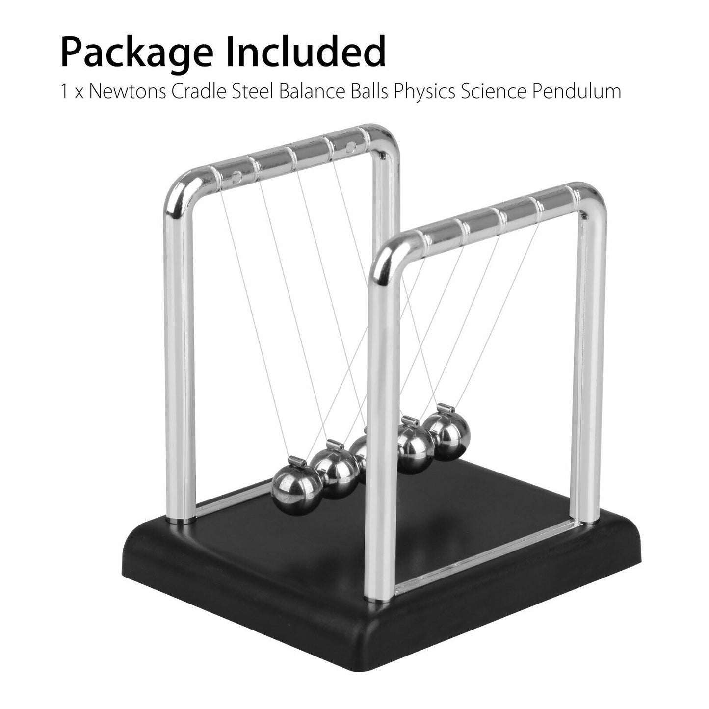 Newtons Cradle Steel Ball Balance