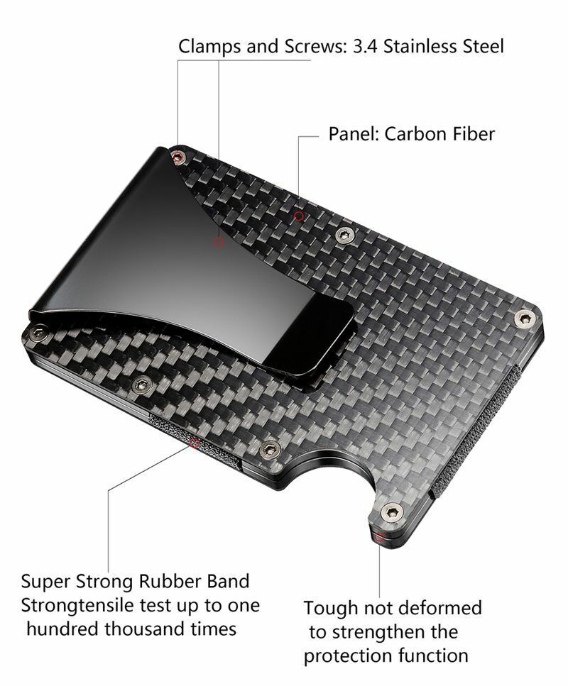 RFID Blocking Metal Wallet