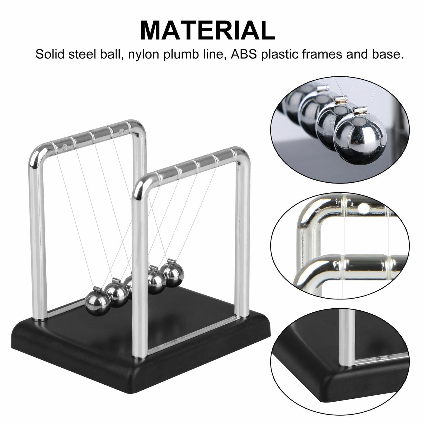 Newtons Cradle Steel Ball Balance