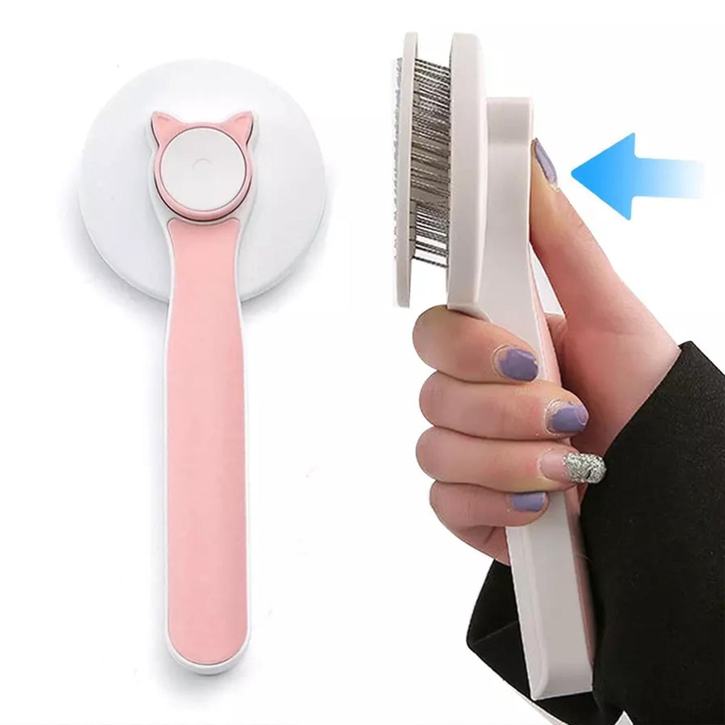 Pet Self Cleaning Hair Brush