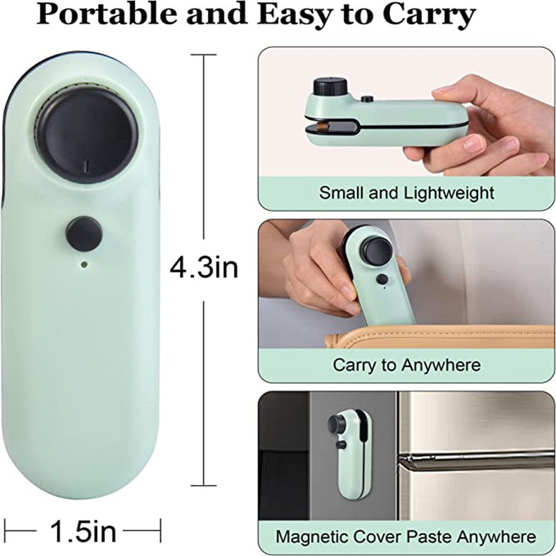 Rechargeable Food Bag Sealer and Cutter